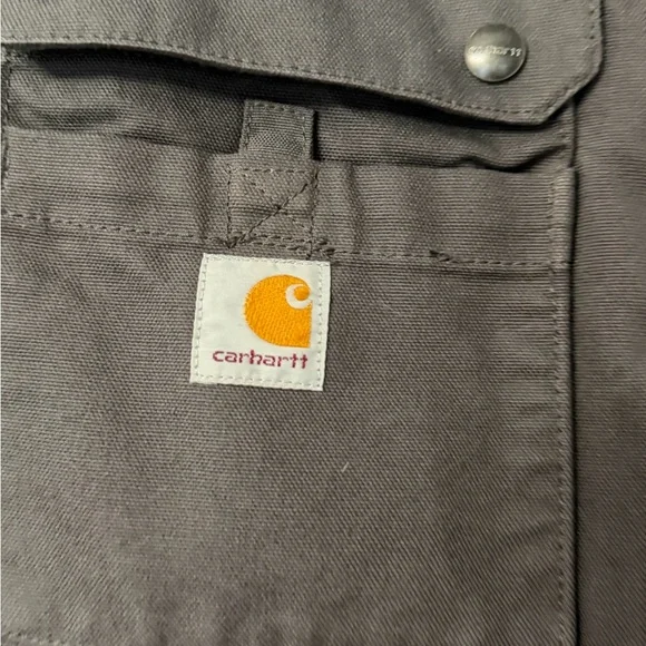 Carhartt WASHED DUCK BARTLETT JACKET size XLT GREY